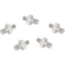 CAMVATE M8 Male to 1/4"-20 Male Screw Adapter Set (5-Pack)