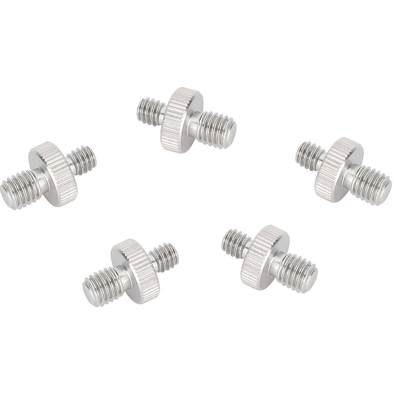 CAMVATE M8 Male to 1/4"-20 Male Screw Adapter Set (5-Pack)