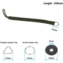 CAMVATE Paracord Wrist Strap (Green)