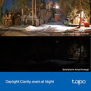 TP-Link Tapo ColorPro C325WB 4MP Wi-Fi Outdoor Camera with Spotlights (2-Pack)