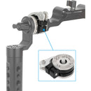 CAMVATE Quick Adjust Rosette Adapter with M6 Female and Male Mounts (Silver Lever)