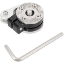 CAMVATE Quick Adjust Rosette Adapter with M6 Female and Male Mounts (Silver Lever)