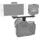 CAMVATE Bar Arm with Dual 1/4"-20 Camera Screw Mount & Shoe Adapter