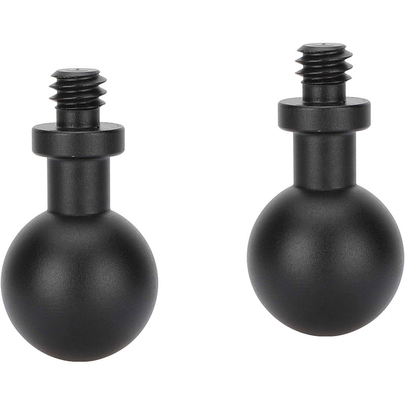 CAMVATE 17mm Ball to 1/4"-20 Screw Mount for Cameras (2-Pack)