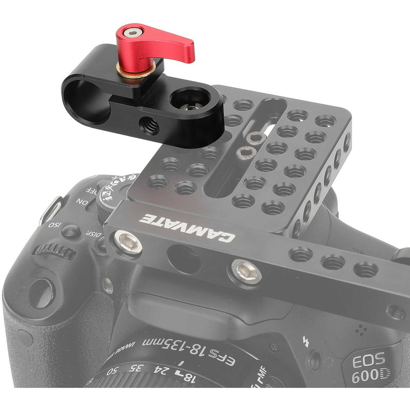 CAMVATE 15mm Single-Rod Clamp Adapter