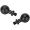 CAMVATE 17mm Ball to 1/4"-20 Screw Mount for Cameras (2-Pack)