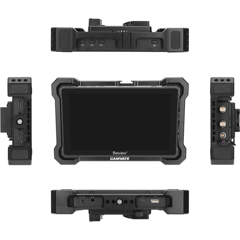 CAMVATE Full Monitor Cage for Select Desview 7" Monitors