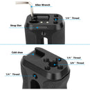 CAMVATE Side Handle with Dual 1/4"-20 Screw Mount