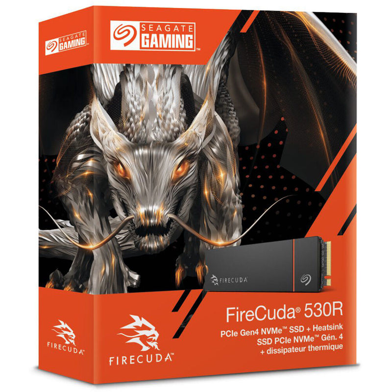Seagate 2TB FireCuda 530R NVMe PCIe 4.0 M.2 Internal SSD with Heatsink