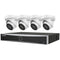Hikvision EKI-K42T84A 4-Channel 12MP NVR with 2TB HDD & Four 8MP Turret Cameras Kit