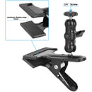 CAMVATE Spring Clip Clamp with Mini Ball Head Extension Arm