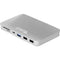 Plugable 6-in-1 USB-C Mounted Hub for 24" iMac (White)