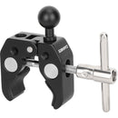 CAMVATE Bike/Motorcycle Handlebar Clamp with 17mm Ball Mount