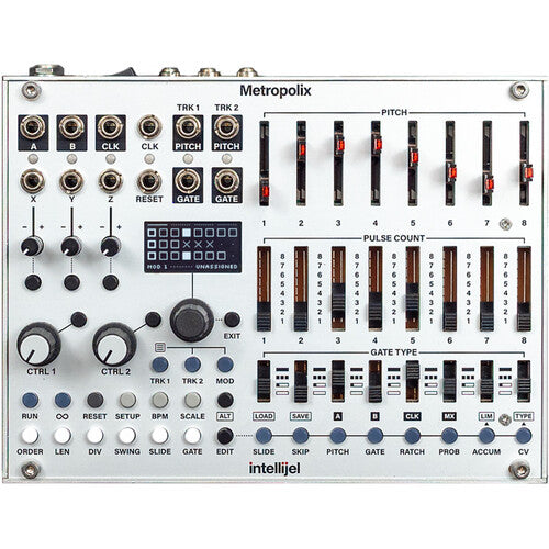intellijel Metropolix Solo Desktop Multitrack Performance MIDI/CV Sequencer Eurorack (34 HP)