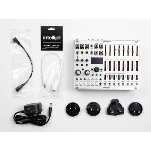 intellijel Metropolix Solo Desktop Multitrack Performance MIDI/CV Sequencer Eurorack (34 HP)
