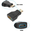 CAMVATE HDMI Female to Mini-HDMI Male Adapter (2-Pack)