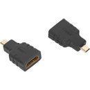 CAMVATE HDMI Female to Micro-HDMI Male Adapter (2-Pack)