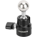 CAMVATE 17mm Ball to 1/4"-20 Thread Mini Ball Head Mount