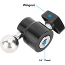 CAMVATE 17mm Ball to 1/4"-20 Thread Mini Ball Head Mount