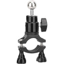 CAMVATE Handlebar Clamp Mount Holder with 17mm Ball & Adjustable Ball Head Mount