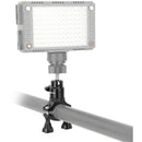 CAMVATE Handlebar Clamp Mount Holder with 17mm Ball & Adjustable Ball Head Mount