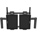 CAMVATE Dual Director's Monitor Cage with Cheese Plate-Style Handgrips