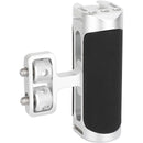 CAMVATE Side Handle with Dual 1/4"-20 Screw Mount (Black/Silver)