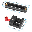CAMVATE NATO Rail Clamp with 2.8" Safety Rail V2