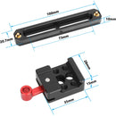CAMVATE NATO Rail Clamp with 3.9" Safety Rail V2