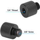 CAMVATE 1/4"-20 Female to 3/8"-16 Male Screw Adapter Set (5-Pack)