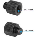 CAMVATE 3/8"-16 Female to Male Screw Extension (5-Pack)