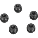 CAMVATE 1/4"-20 Female to 5/8"-27 Male Screw Adapter Set (5-Pack)