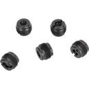 CAMVATE 1/4"-20 Female to 5/8"-27 Male Screw Adapter Set (5-Pack)