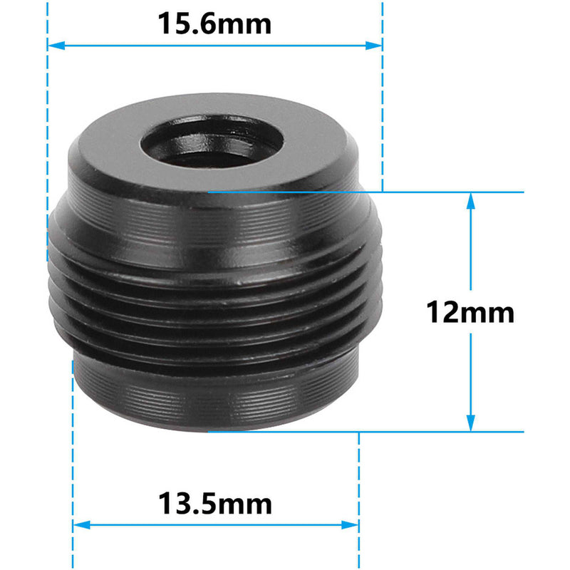 CAMVATE 1/4"-20 Female to 5/8"-27 Male Screw Adapter Set (5-Pack)