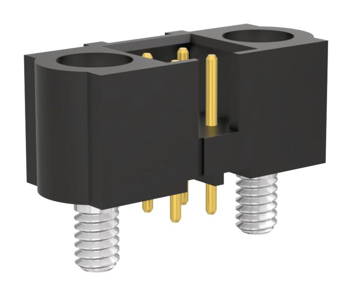 HARWIN M80-5090442 Pin Header, Wire-to-Board, 2 mm, 2 Rows, 4 Contacts, Through Hole Straight