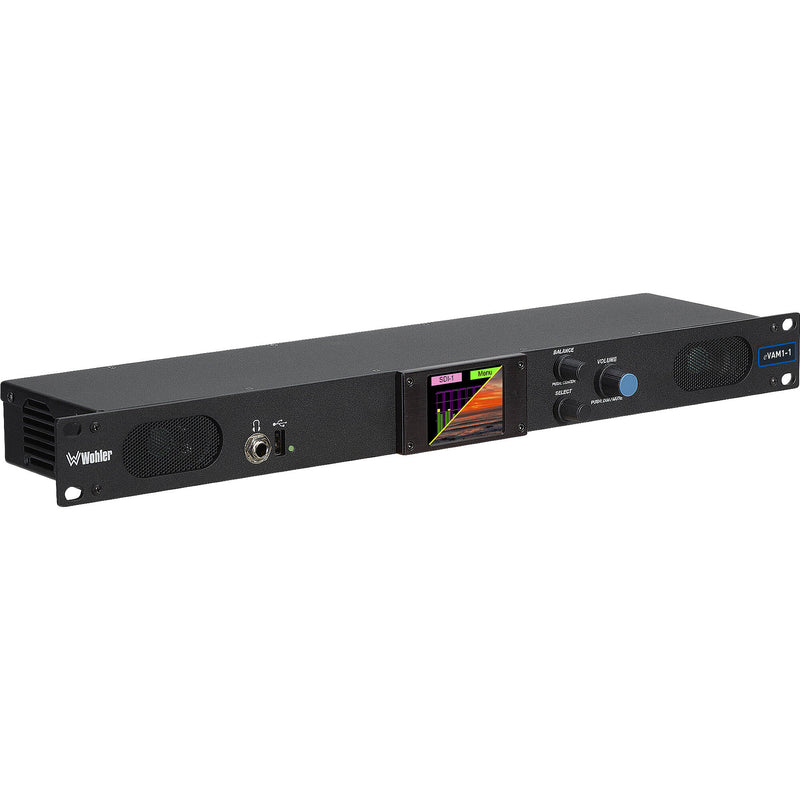 Wohler eVAM1-1 16-Channel Audio and Video Monitor