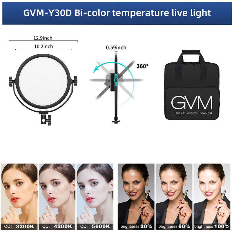GVM ZJ-Z1 Desktop Live Streaming Stand