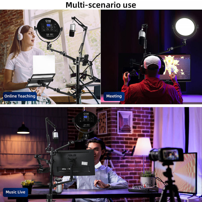 GVM ZJ-Z1 Desktop Live Streaming Stand