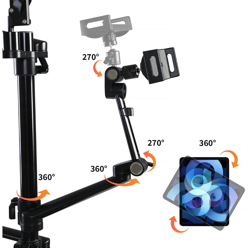 GVM ZJ-Z2 Floor-Standing Mobile Live Streaming Stand