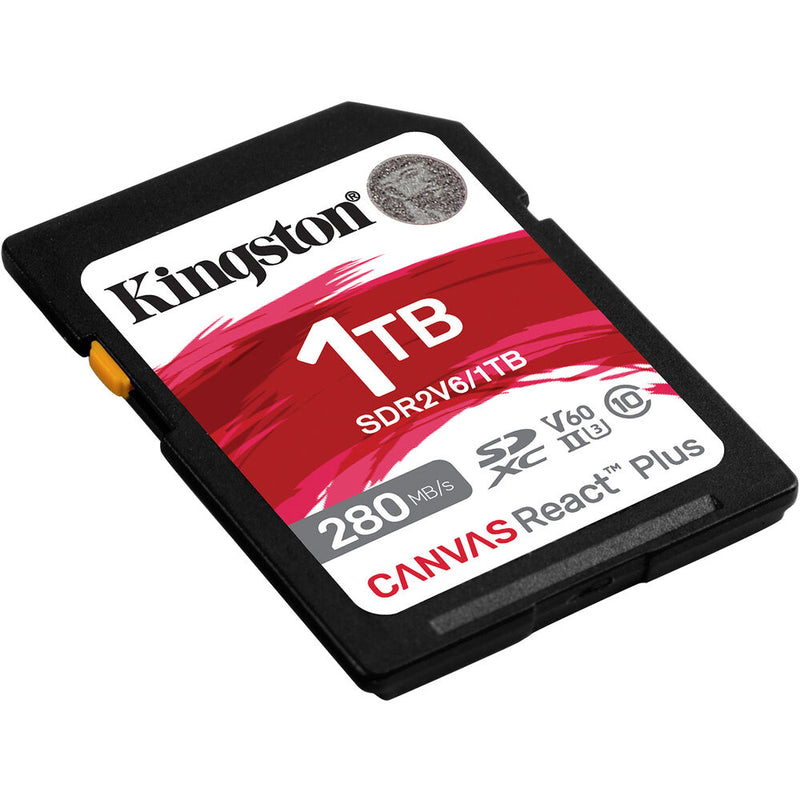 Kingston 1TB Canvas React Plus UHS-II SDXC Memory Card