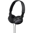Sony MDR-ZX110 On-Ear Headphones (Black, 2-Pack)