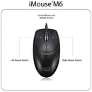Adesso iMouse M6 Optical Scroll Mouse (Black)