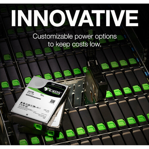 Seagate 24TB Exos X24 7200 rpm SAS III 12 Gb/s 3.5" Internal HDD (OEM)