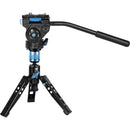 Sirui P-325FL Carbon Fiber Monopod with VA-5X Video Head Kit