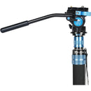 Sirui P-424FL Carbon Fiber Monopod with VA-5X Video Head Kit