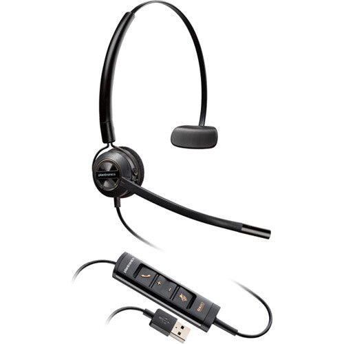 Poly Encore Pro 545 Convertible Stereo USB-A Headset