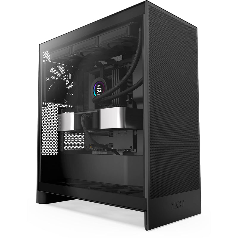 NZXT H7 Flow Mid-Tower Case (Black, 2024)