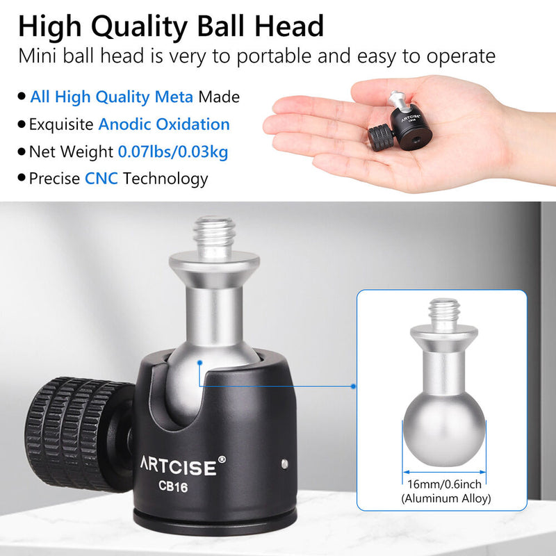 ARTCISE CB16 Mini Ball Head