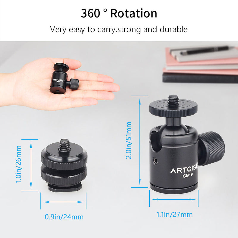 ARTCISE CB19 Mini Ball Head