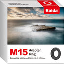 Haida M15 Filter Holder Adapter Ring for Canon RF 10-20mm F4 L IS STM Lens